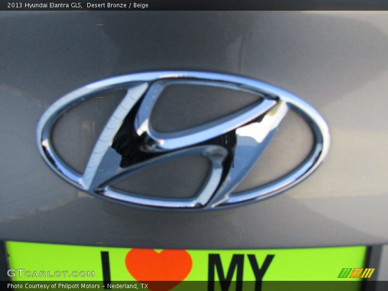 Desert Bronze / Beige 2013 Hyundai Elantra GLS