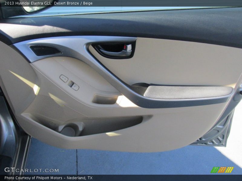 Desert Bronze / Beige 2013 Hyundai Elantra GLS