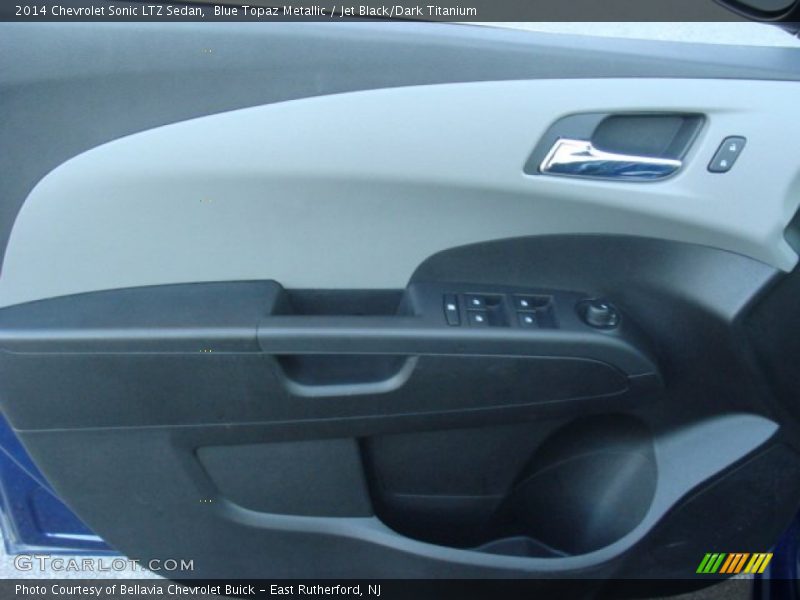 Blue Topaz Metallic / Jet Black/Dark Titanium 2014 Chevrolet Sonic LTZ Sedan
