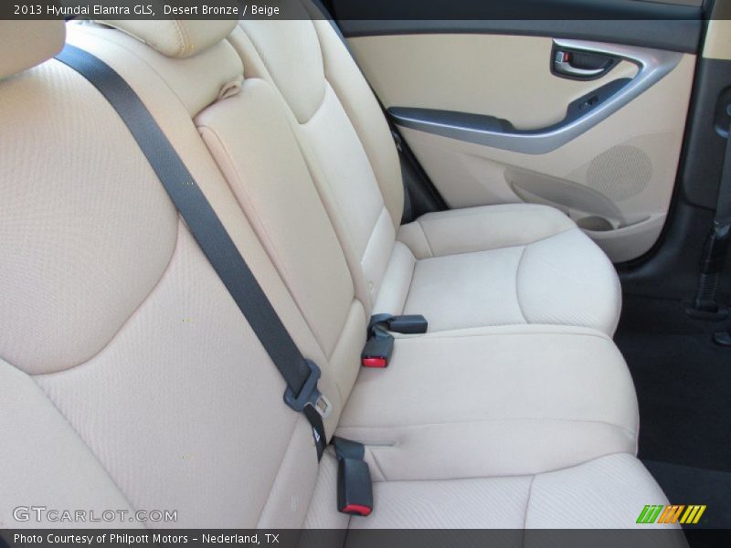 Desert Bronze / Beige 2013 Hyundai Elantra GLS