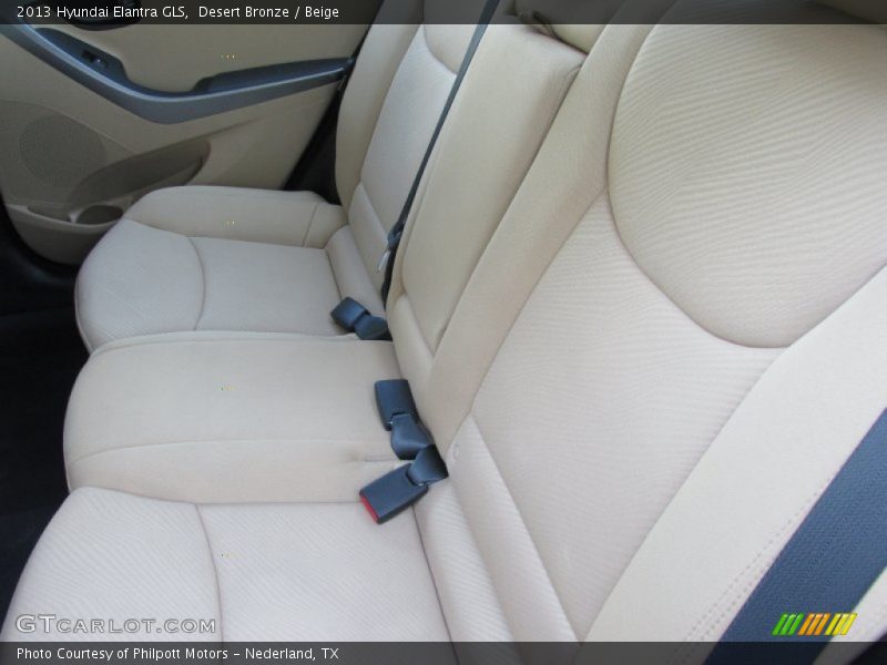 Desert Bronze / Beige 2013 Hyundai Elantra GLS
