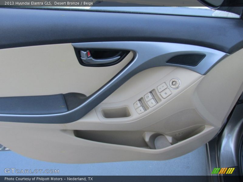 Desert Bronze / Beige 2013 Hyundai Elantra GLS