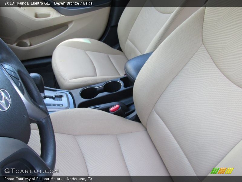 Desert Bronze / Beige 2013 Hyundai Elantra GLS