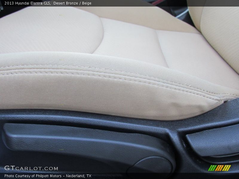 Desert Bronze / Beige 2013 Hyundai Elantra GLS