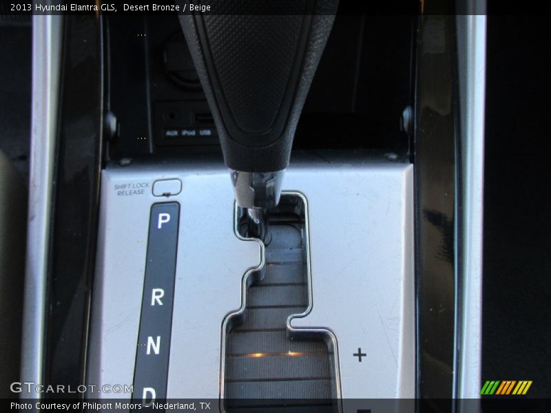 Desert Bronze / Beige 2013 Hyundai Elantra GLS