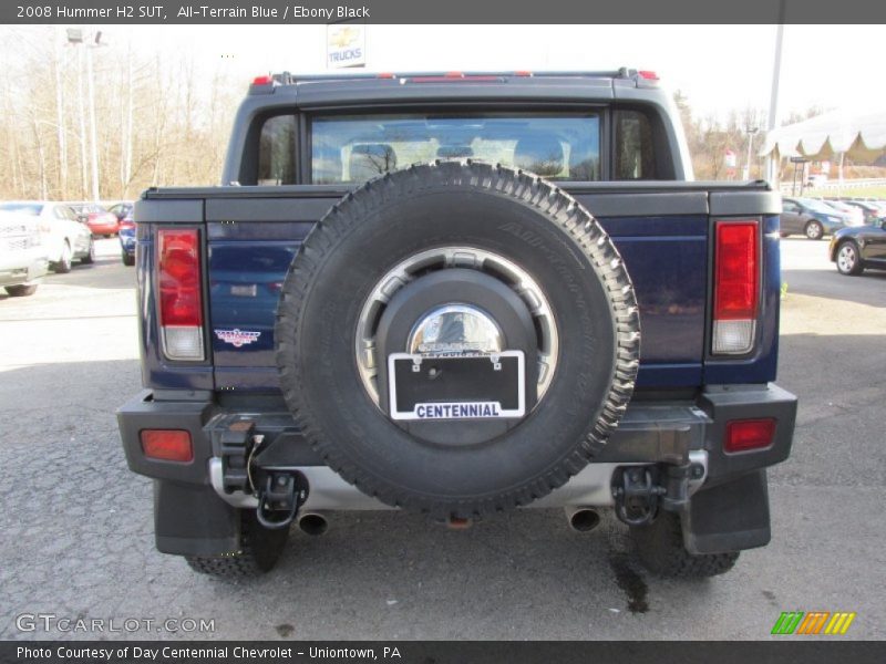 All-Terrain Blue / Ebony Black 2008 Hummer H2 SUT