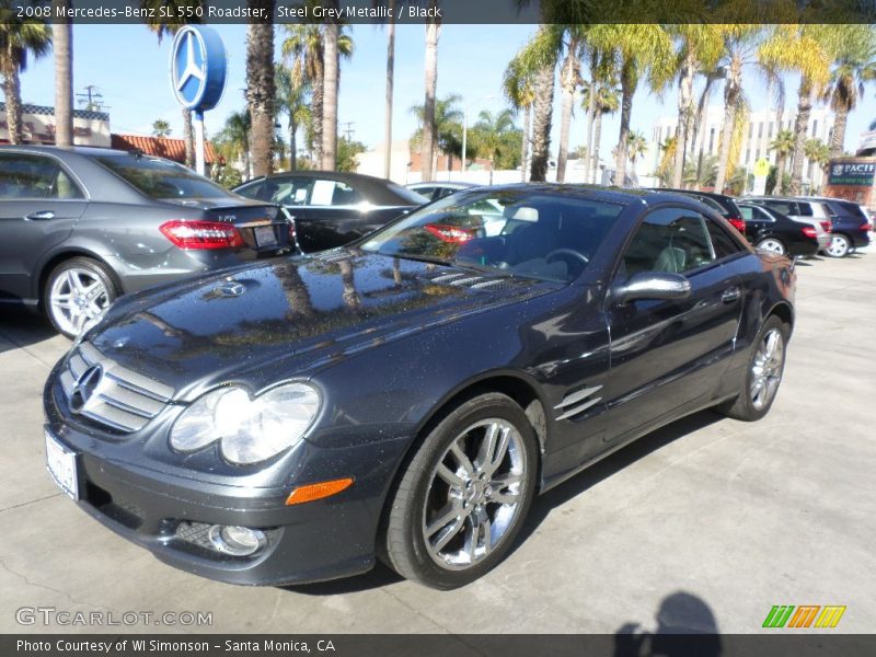 Front 3/4 View of 2008 SL 550 Roadster
