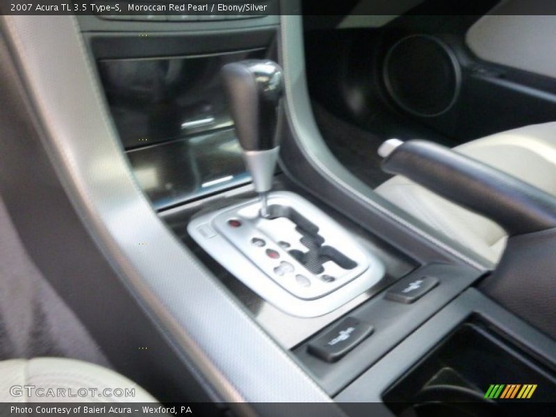 Moroccan Red Pearl / Ebony/Silver 2007 Acura TL 3.5 Type-S