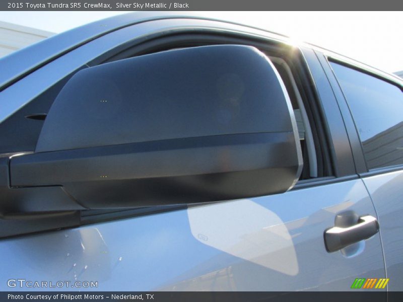 Silver Sky Metallic / Black 2015 Toyota Tundra SR5 CrewMax