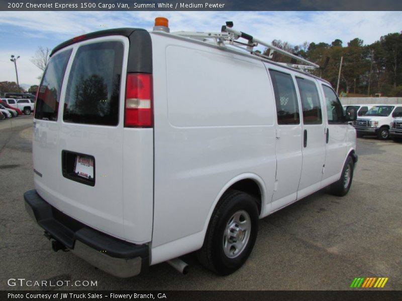 Summit White / Medium Pewter 2007 Chevrolet Express 1500 Cargo Van