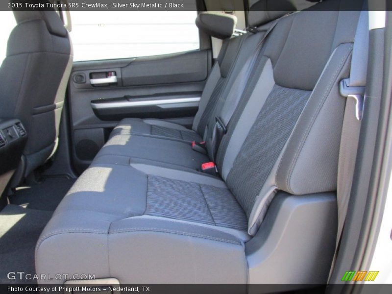 Rear Seat of 2015 Tundra SR5 CrewMax