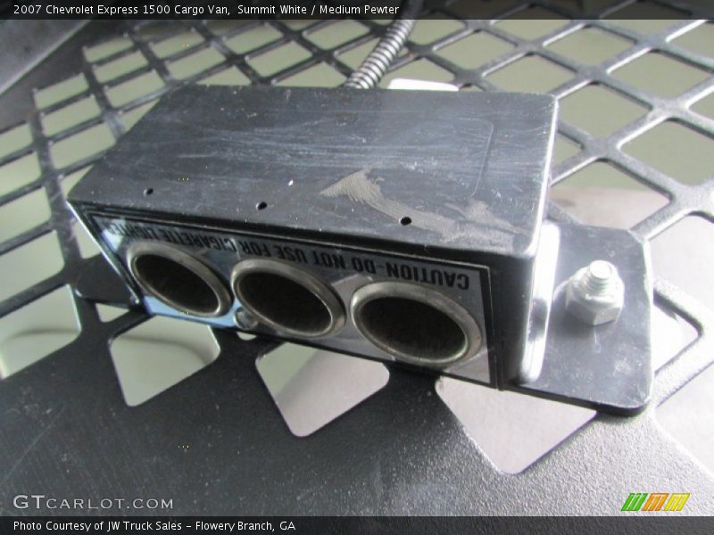Summit White / Medium Pewter 2007 Chevrolet Express 1500 Cargo Van