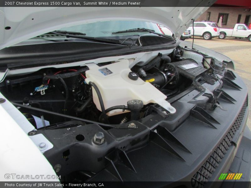 Summit White / Medium Pewter 2007 Chevrolet Express 1500 Cargo Van