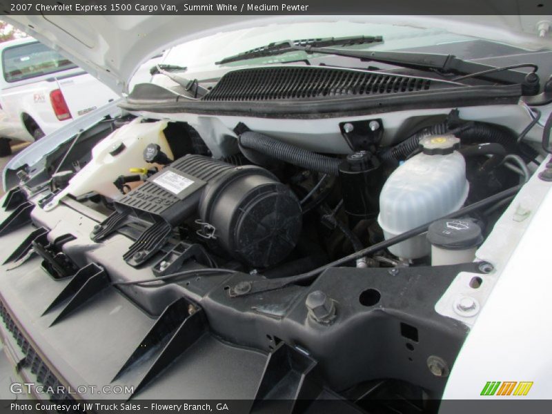 Summit White / Medium Pewter 2007 Chevrolet Express 1500 Cargo Van