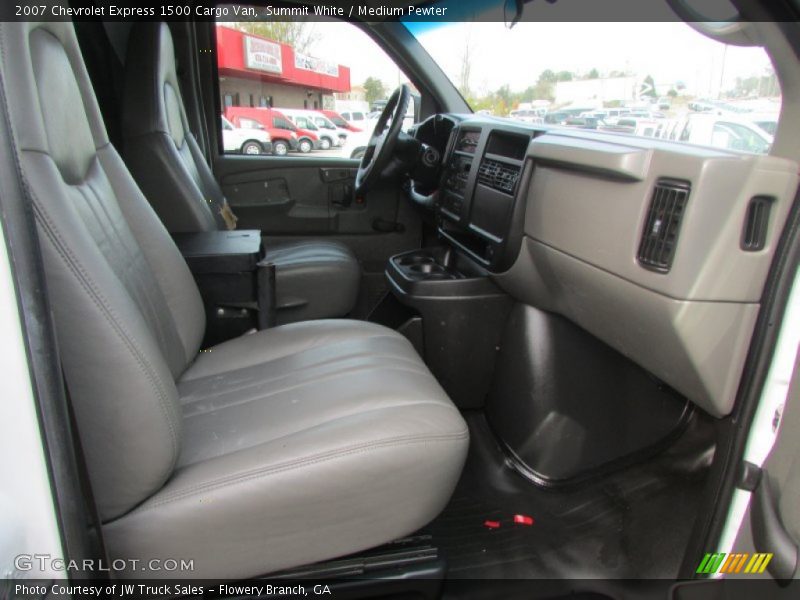 Summit White / Medium Pewter 2007 Chevrolet Express 1500 Cargo Van