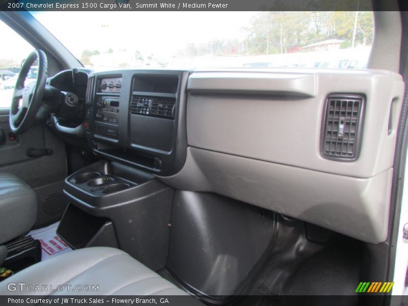 Summit White / Medium Pewter 2007 Chevrolet Express 1500 Cargo Van
