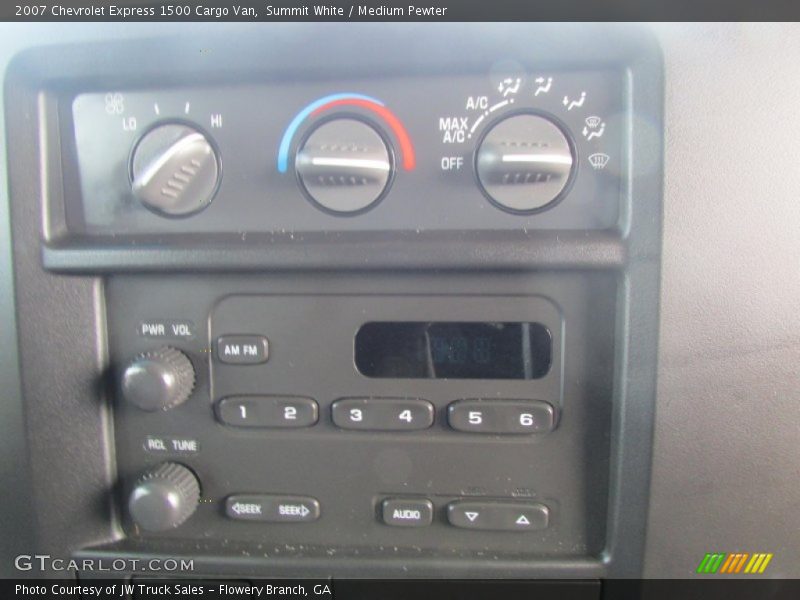 Summit White / Medium Pewter 2007 Chevrolet Express 1500 Cargo Van