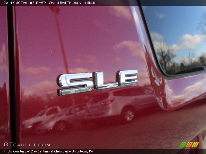 Crystal Red Tintcoat / Jet Black 2014 GMC Terrain SLE AWD