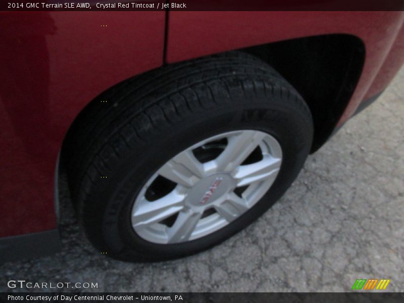 Crystal Red Tintcoat / Jet Black 2014 GMC Terrain SLE AWD
