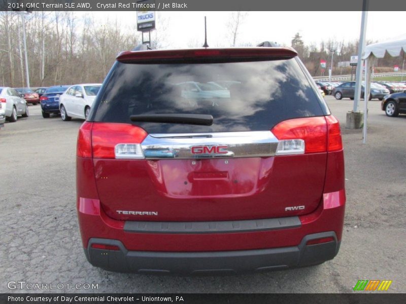Crystal Red Tintcoat / Jet Black 2014 GMC Terrain SLE AWD