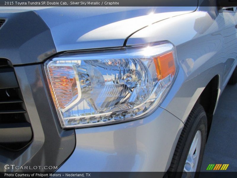 Silver Sky Metallic / Graphite 2015 Toyota Tundra SR Double Cab
