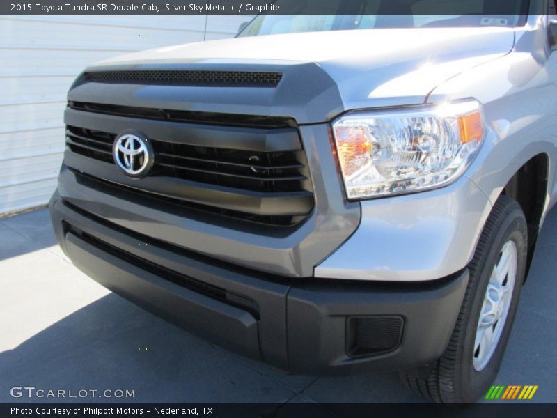 Silver Sky Metallic / Graphite 2015 Toyota Tundra SR Double Cab