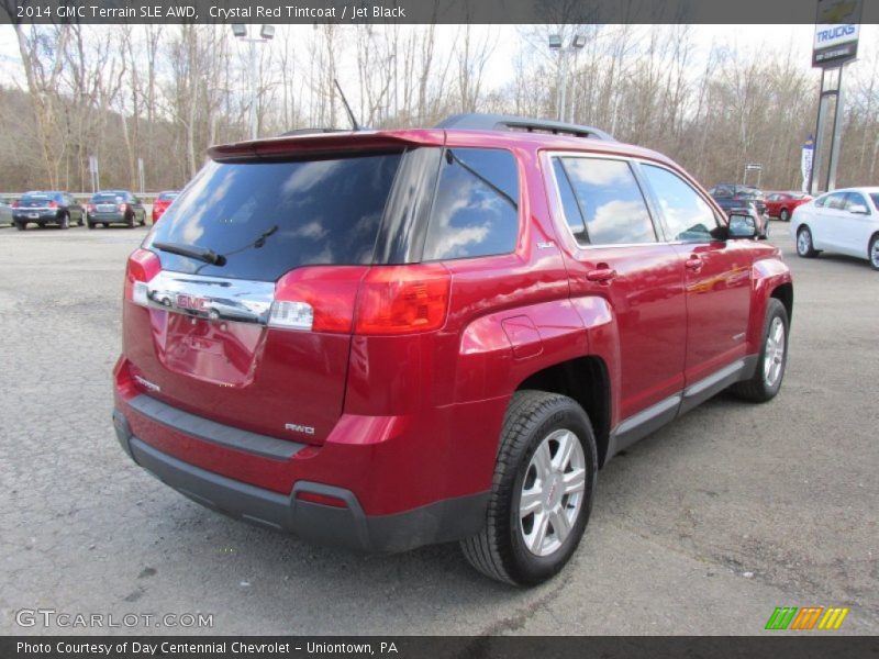 Crystal Red Tintcoat / Jet Black 2014 GMC Terrain SLE AWD