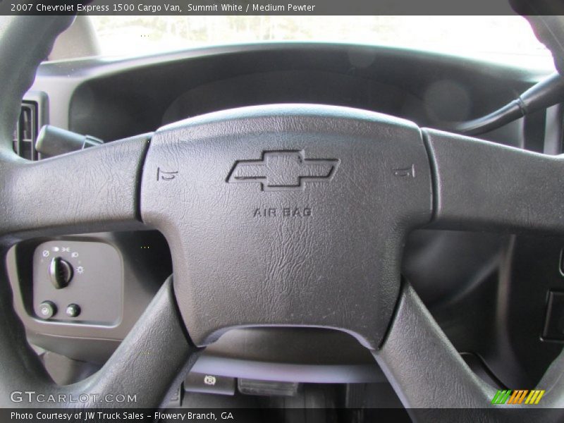 Summit White / Medium Pewter 2007 Chevrolet Express 1500 Cargo Van