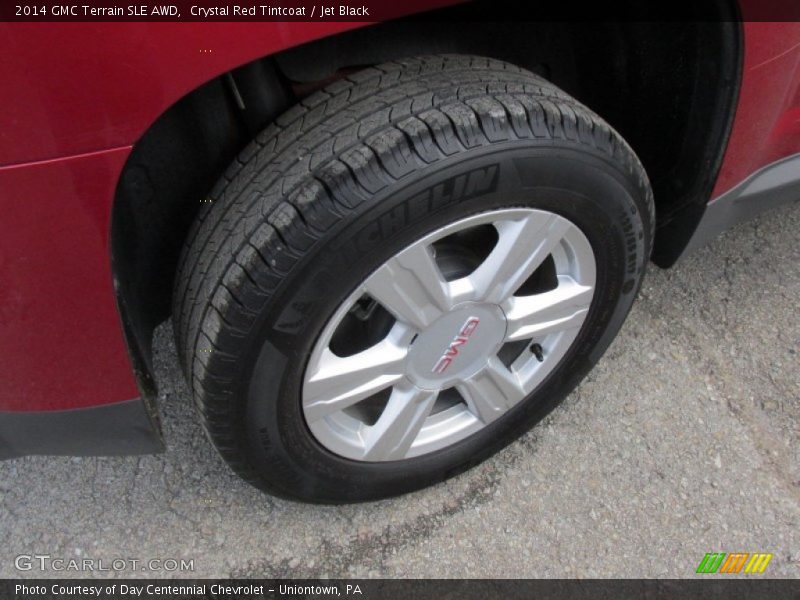 Crystal Red Tintcoat / Jet Black 2014 GMC Terrain SLE AWD