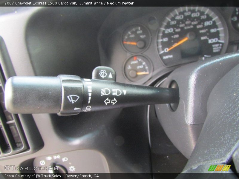 Summit White / Medium Pewter 2007 Chevrolet Express 1500 Cargo Van