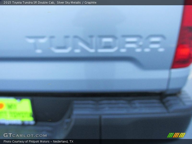Silver Sky Metallic / Graphite 2015 Toyota Tundra SR Double Cab