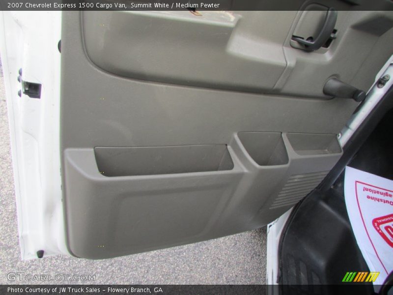 Summit White / Medium Pewter 2007 Chevrolet Express 1500 Cargo Van
