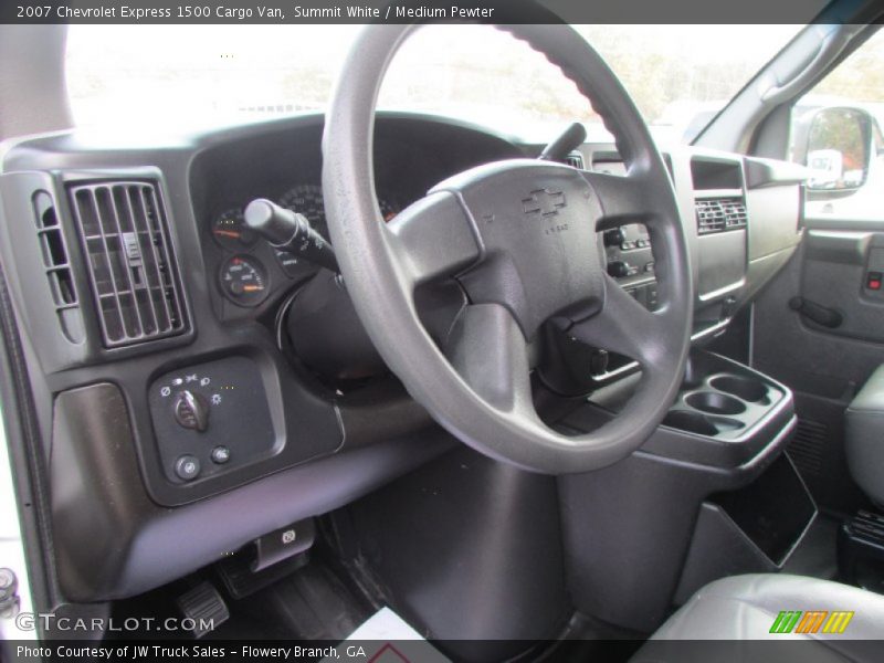 Summit White / Medium Pewter 2007 Chevrolet Express 1500 Cargo Van