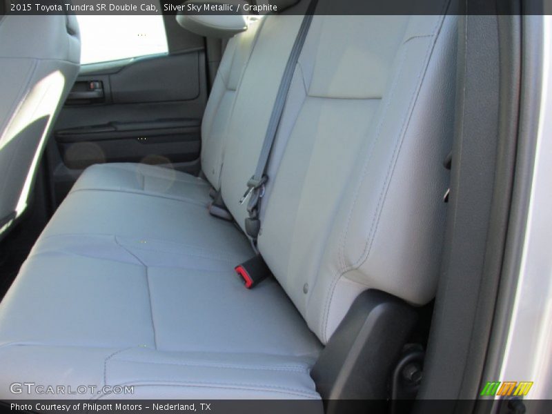Silver Sky Metallic / Graphite 2015 Toyota Tundra SR Double Cab