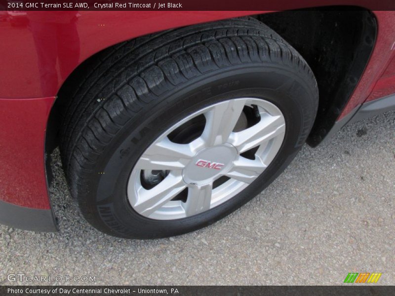 Crystal Red Tintcoat / Jet Black 2014 GMC Terrain SLE AWD