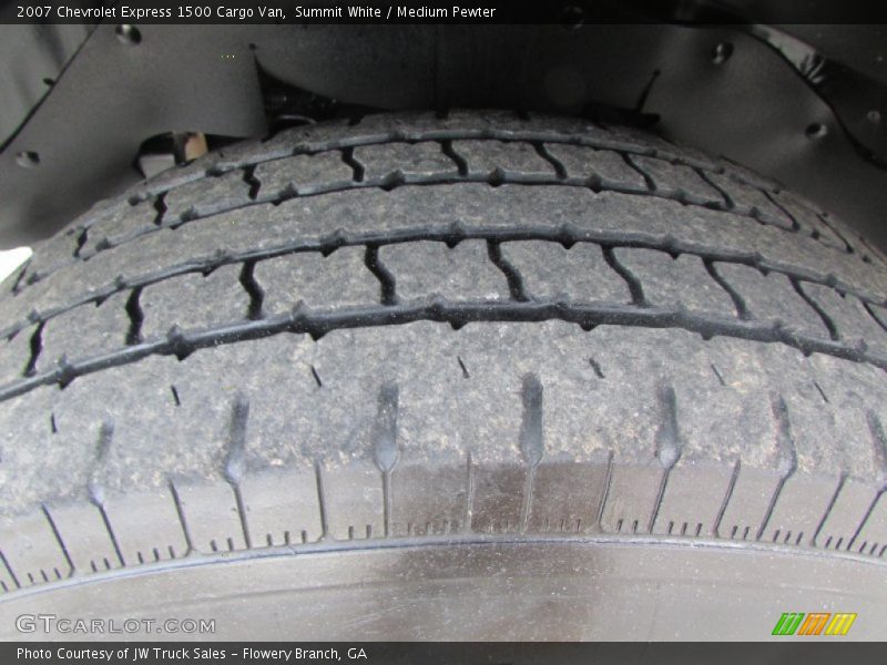 Summit White / Medium Pewter 2007 Chevrolet Express 1500 Cargo Van