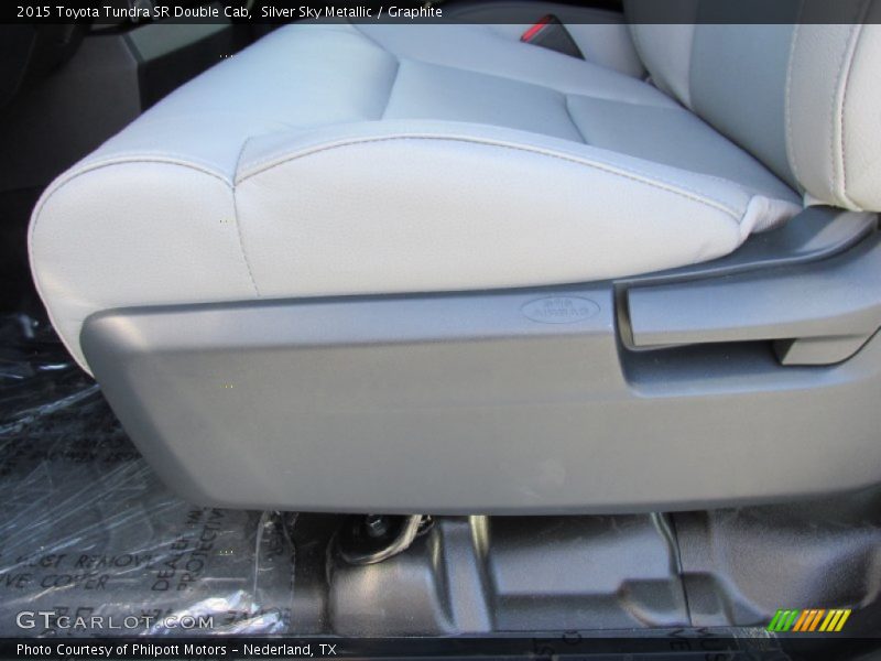 Silver Sky Metallic / Graphite 2015 Toyota Tundra SR Double Cab