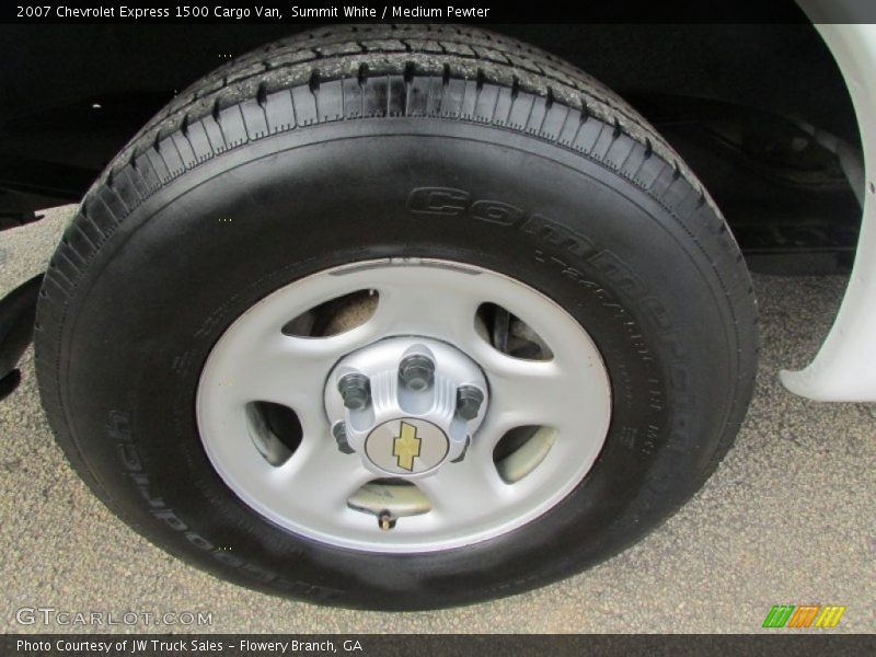 Summit White / Medium Pewter 2007 Chevrolet Express 1500 Cargo Van