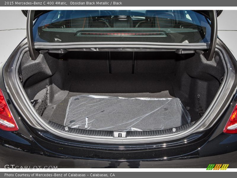  2015 C 400 4Matic Trunk