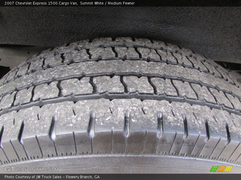 Summit White / Medium Pewter 2007 Chevrolet Express 1500 Cargo Van