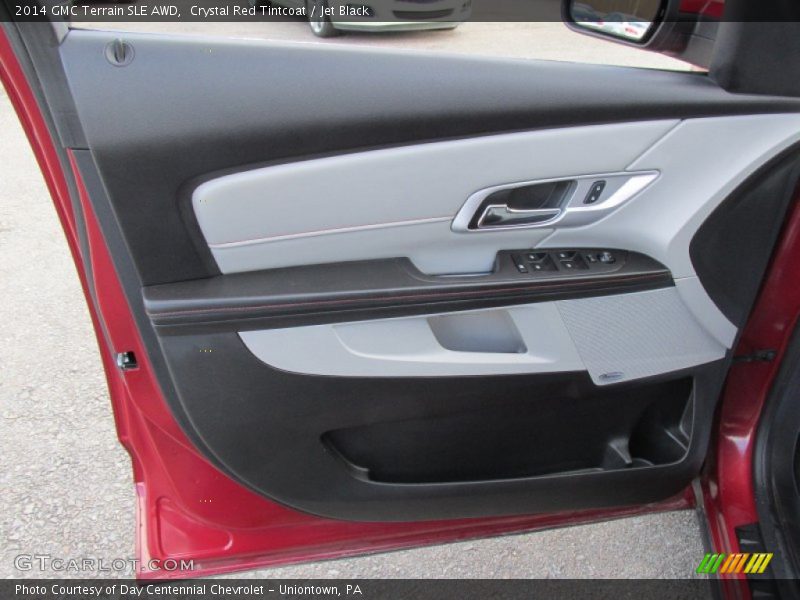 Crystal Red Tintcoat / Jet Black 2014 GMC Terrain SLE AWD