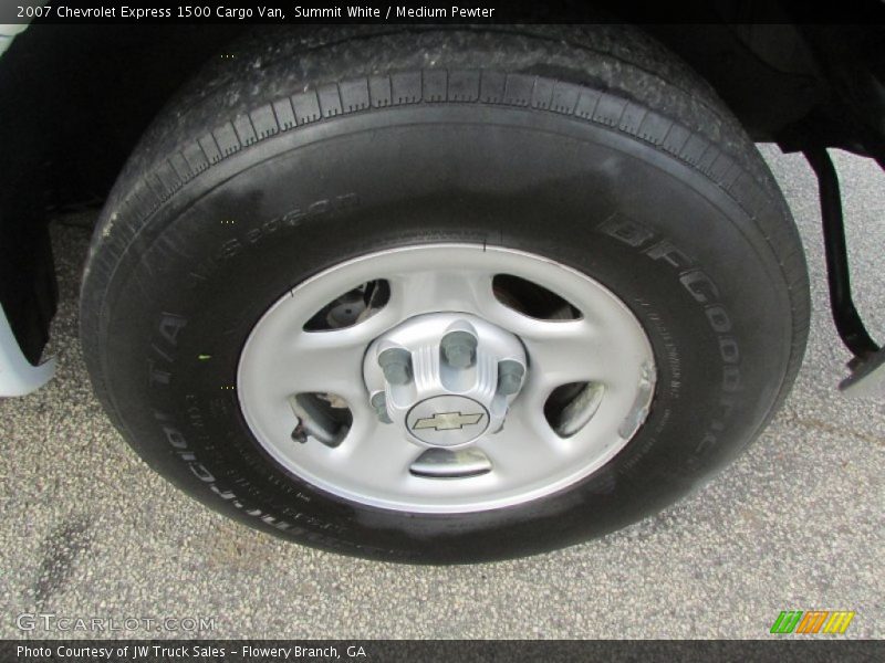 Summit White / Medium Pewter 2007 Chevrolet Express 1500 Cargo Van