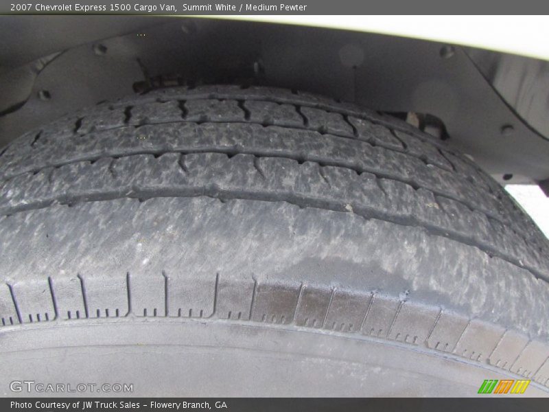 Summit White / Medium Pewter 2007 Chevrolet Express 1500 Cargo Van