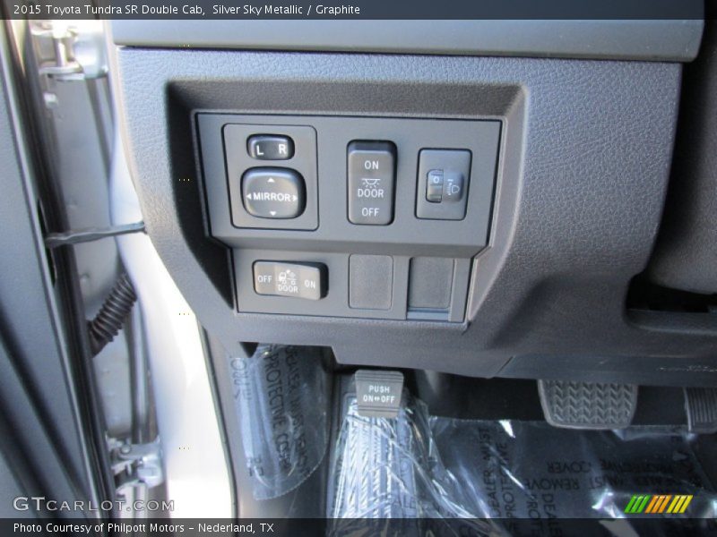 Silver Sky Metallic / Graphite 2015 Toyota Tundra SR Double Cab