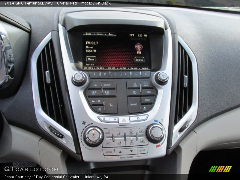 Crystal Red Tintcoat / Jet Black 2014 GMC Terrain SLE AWD