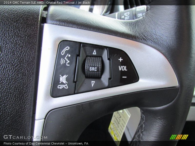 Crystal Red Tintcoat / Jet Black 2014 GMC Terrain SLE AWD