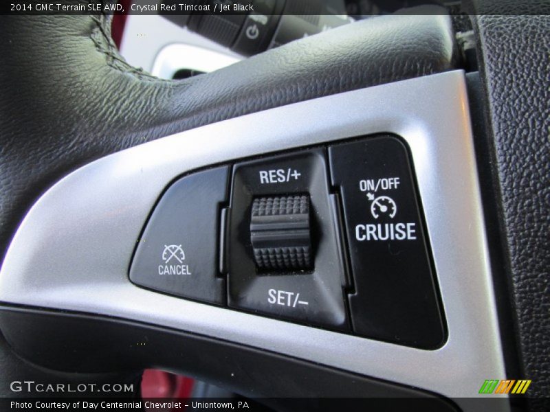 Crystal Red Tintcoat / Jet Black 2014 GMC Terrain SLE AWD