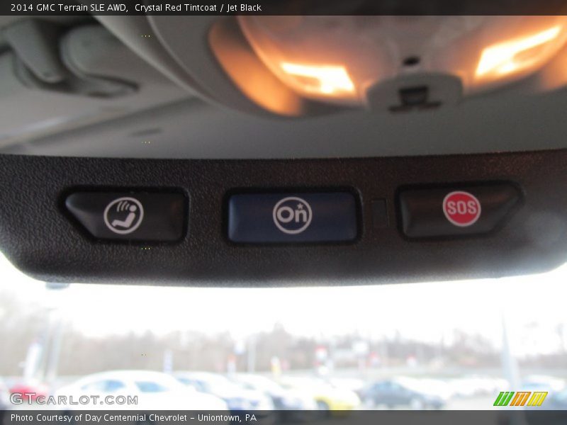 Crystal Red Tintcoat / Jet Black 2014 GMC Terrain SLE AWD