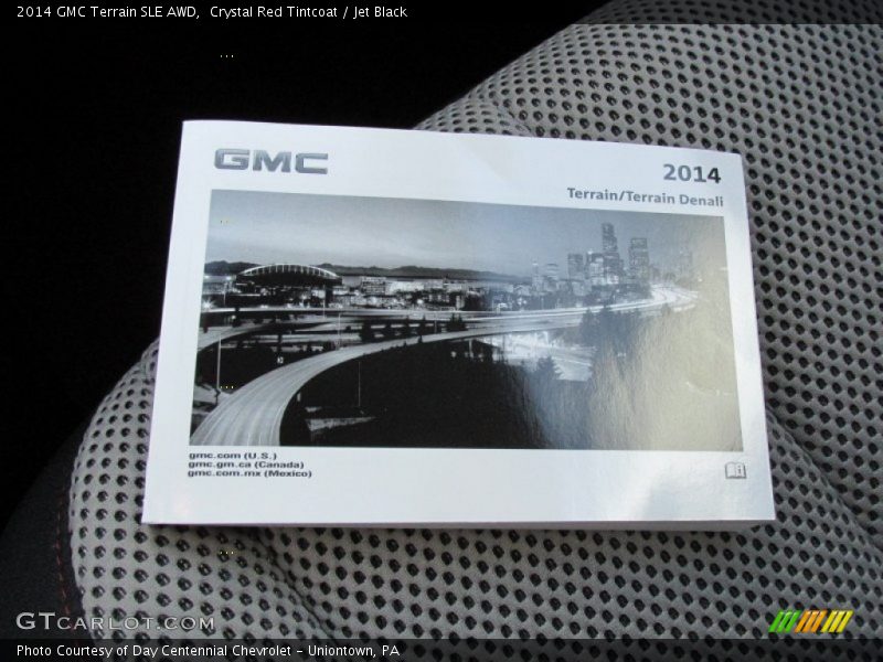 Crystal Red Tintcoat / Jet Black 2014 GMC Terrain SLE AWD
