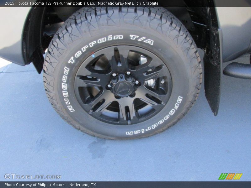 Magnetic Gray Metallic / Graphite 2015 Toyota Tacoma TSS PreRunner Double Cab